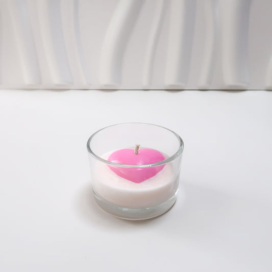 Kindle My Pink Heart Candle 50g
